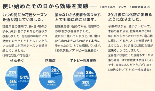 奇麗な空気、快適安眠「珪藻子供用枕」ストライプピロケース付き